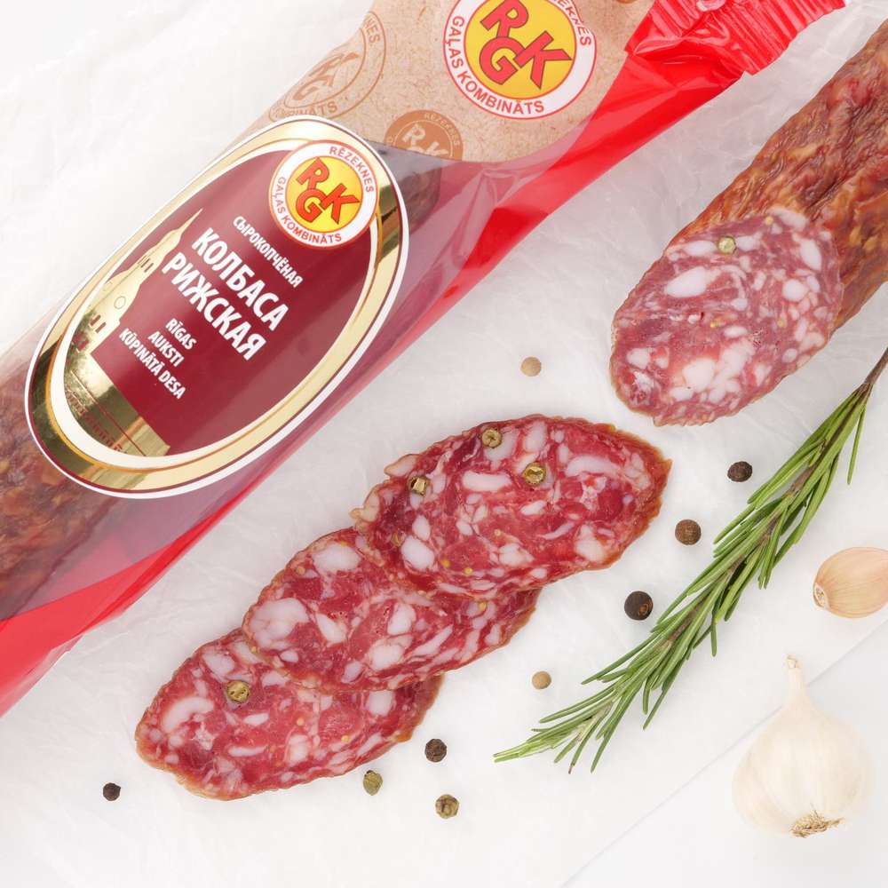 Raw-Smoked Rizhskaya Sausage